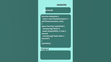 async await in javascript #asyncawait #javascript #shorts