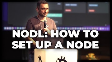 NODL: How to set up a node