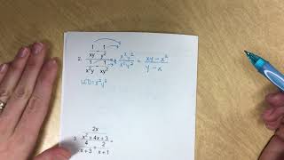 Algebra 2 Notes 13-2 More complex fractions