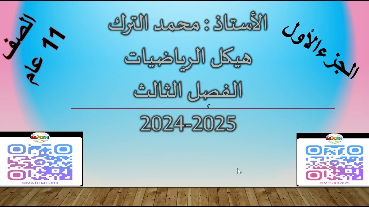 حل هيكل الصف 11 عام الفصل الثالث 2024/ 2025  الجزء الأول(الأسئلة الموضوعية)