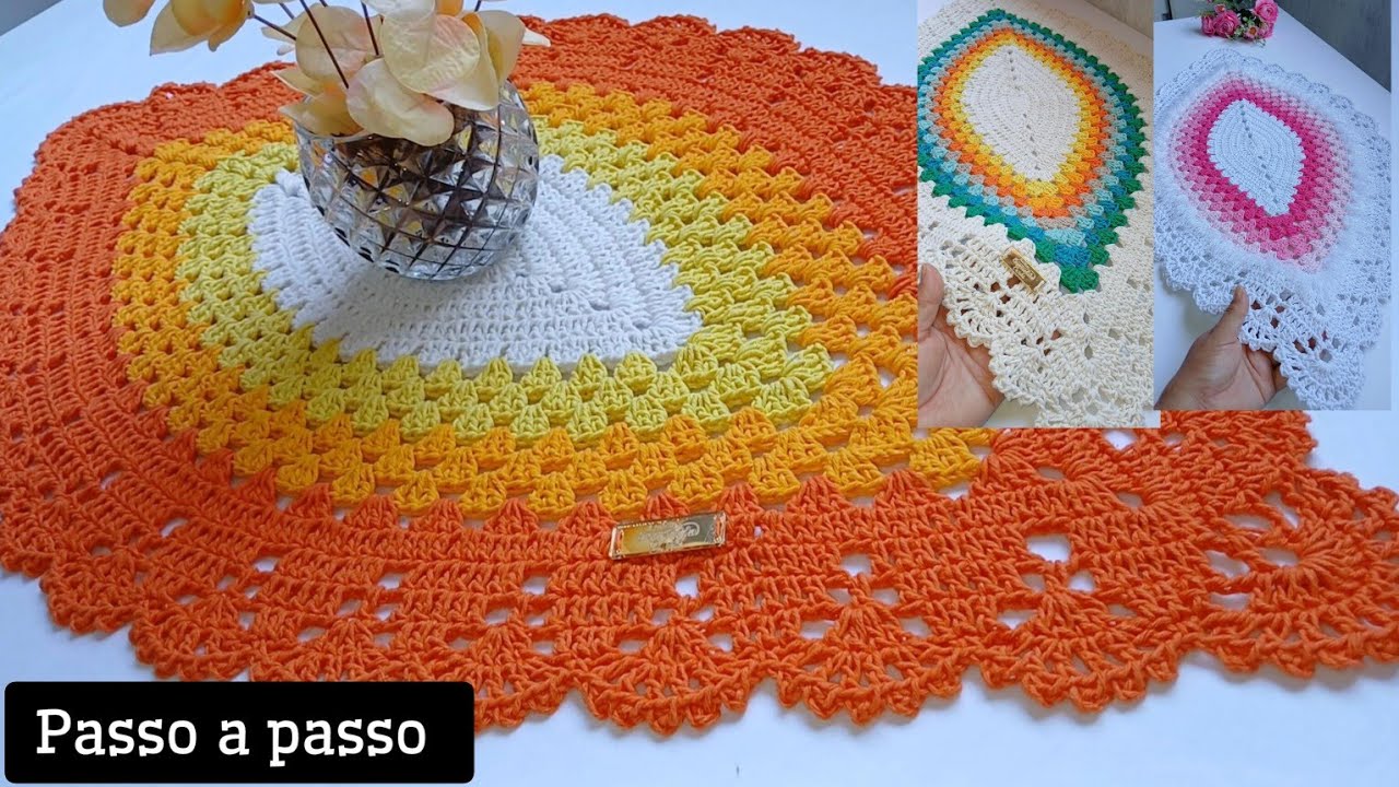 (AULA) caminho de mesa Luiza!   fácil rápido e econômico.