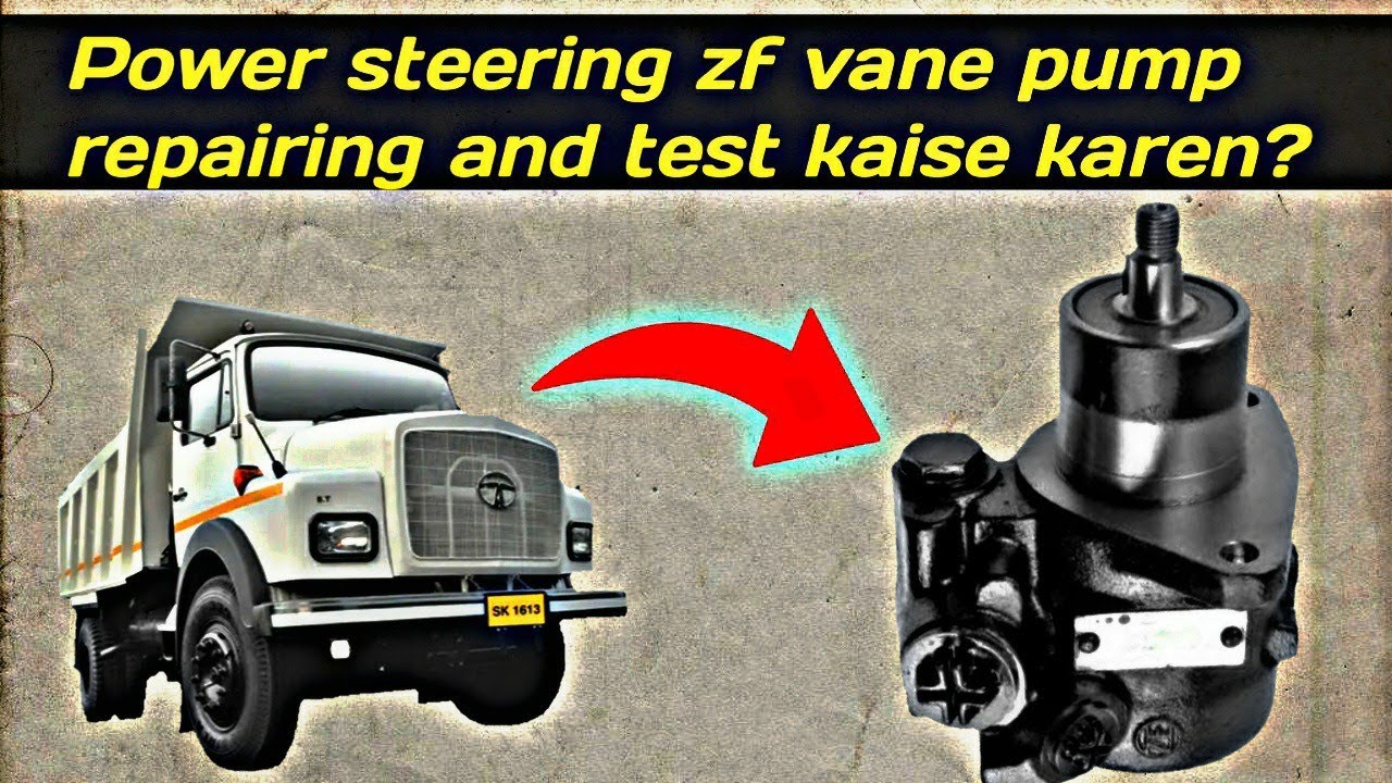 Power Steering Zf Vane Pump Repairing And Test Kaise Karen? YouTube