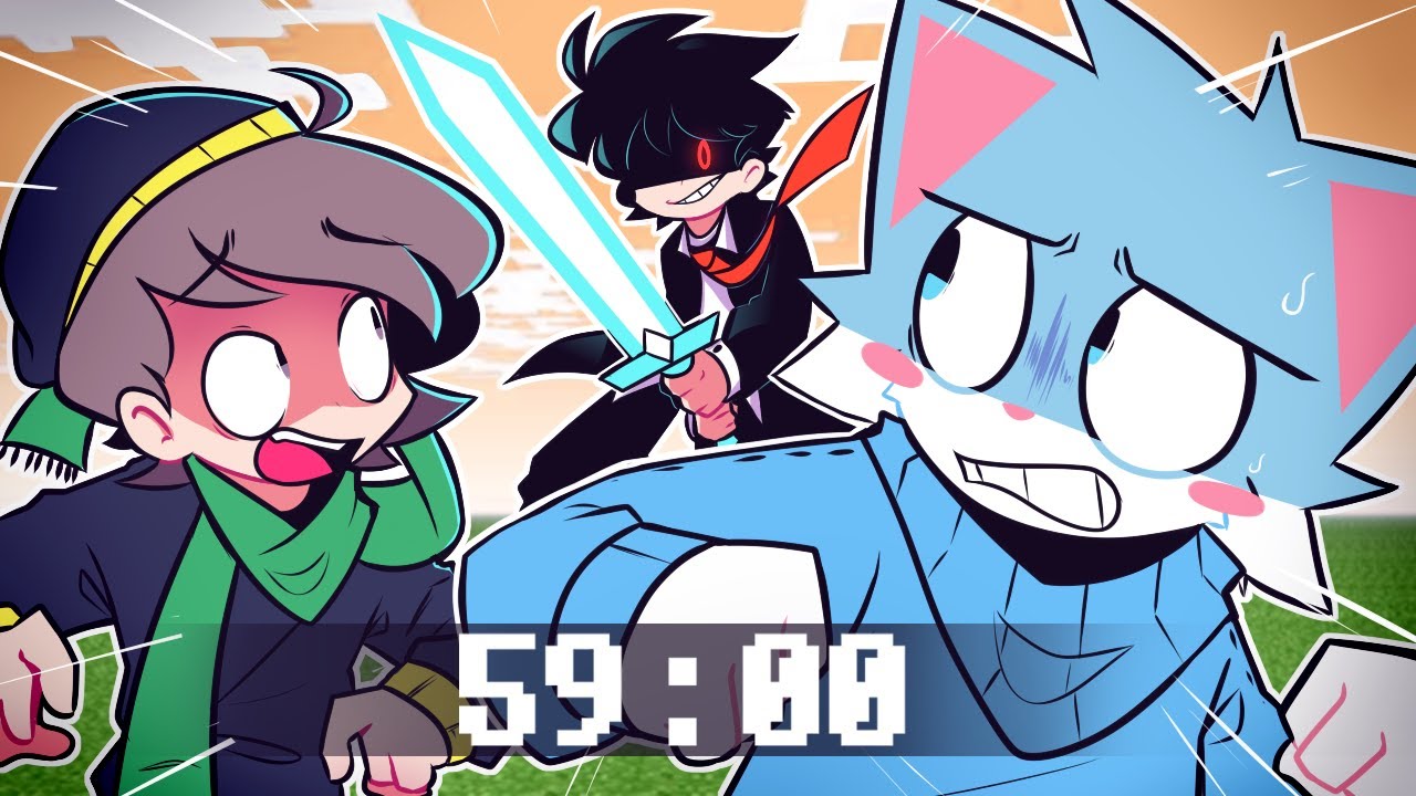 لازم تعيش ساعة كاملة في هذا التحدي ! ماين كرافت