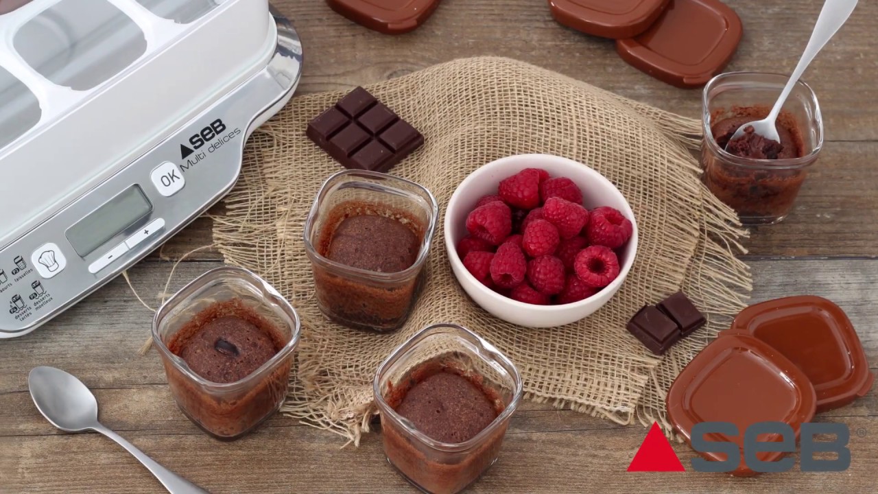 Moelleux au chocolat avec la yaouriète Multidelices de SEB !