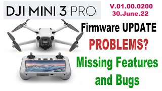 DJI Mini 3 Pro - Firmware Update ISSUES!!!! V.01.00.0200