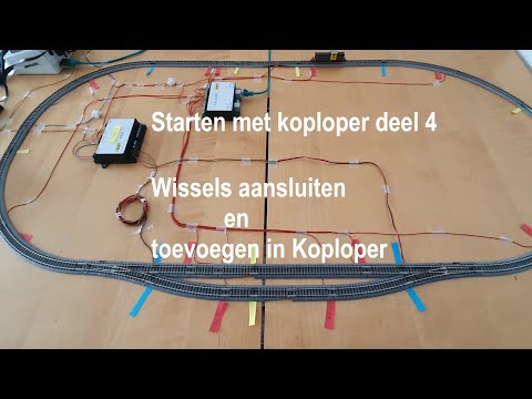 Starten met koploper deel 4; wissels aansluiten en toevoegen