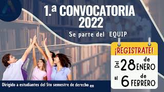 CONVOCATORIA 2022 | EQUIPO LEX