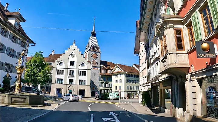 Zug, Switzerland🇨🇭Breathtaking Drive Through the City of Zug