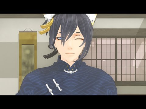 【刀剣乱舞 MMD】桃源 恋歌【太郎 三日月 骨喰】