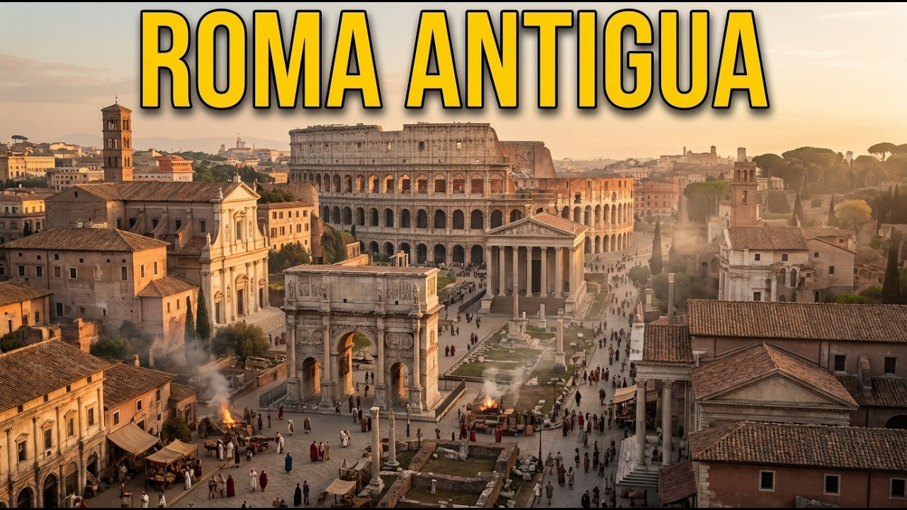 ESTO ES ROMA: La Ciudad Más Grande del Mundo (Reconstrucción por IA)