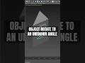 Object rotate to an unknown angle in 3ds Max @ad3dguide #3dsmaxtutorial #beginner