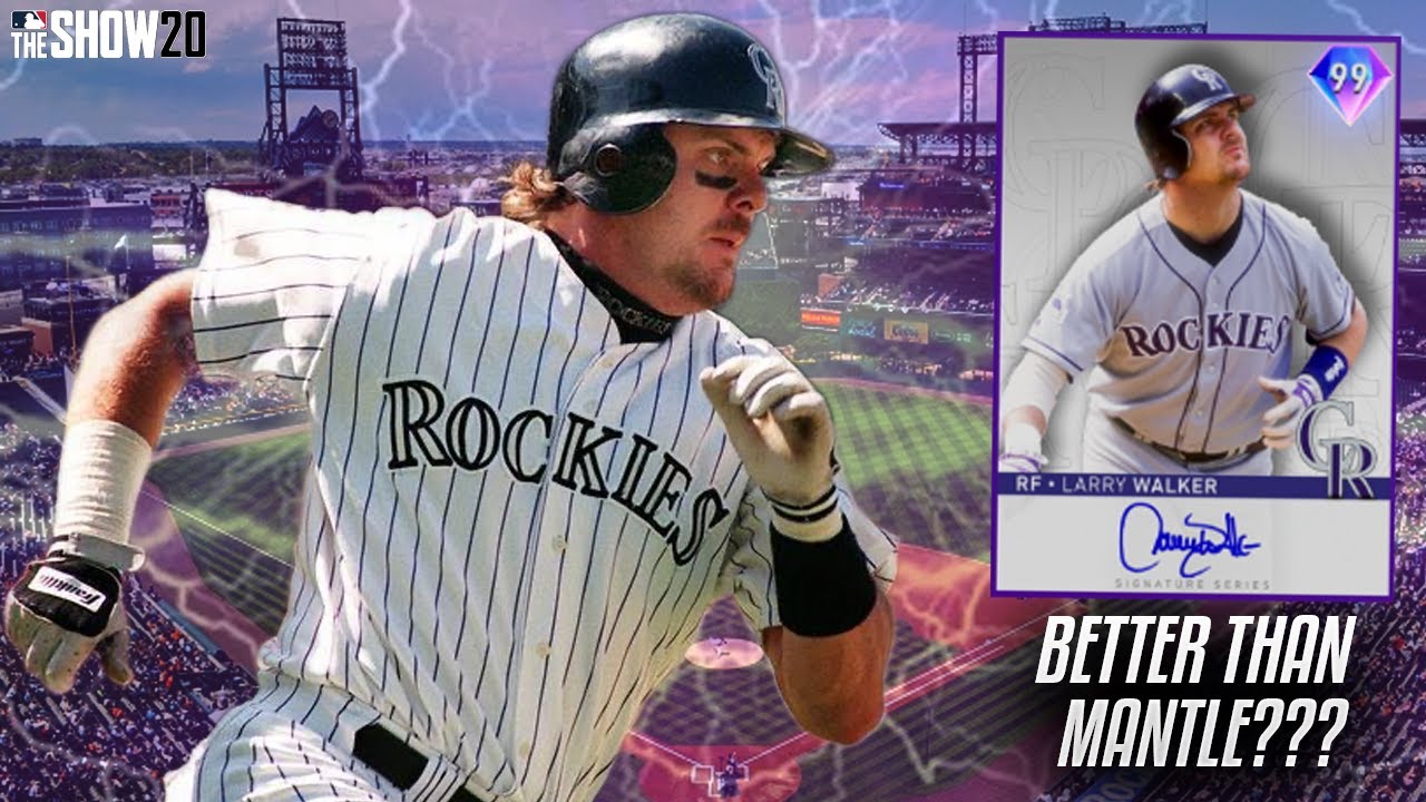 Is He Better Than MANTLE??? 99 Larry Walker Debut! MLB The Show 20 Diamond Dynasty