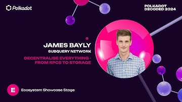 Polkadot Decoded 2024 - DECENTRALISE EVERYTHING - FROM RPOS TO STORAGE