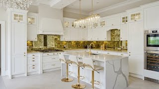 SUMMER KITCHEN DECOR REVEAL ☀️ Yellow, White & Silver Elegant Kitchen