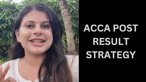 FAILED ACCA EXAM- WHAT NEXT? || ACCA RESULTS