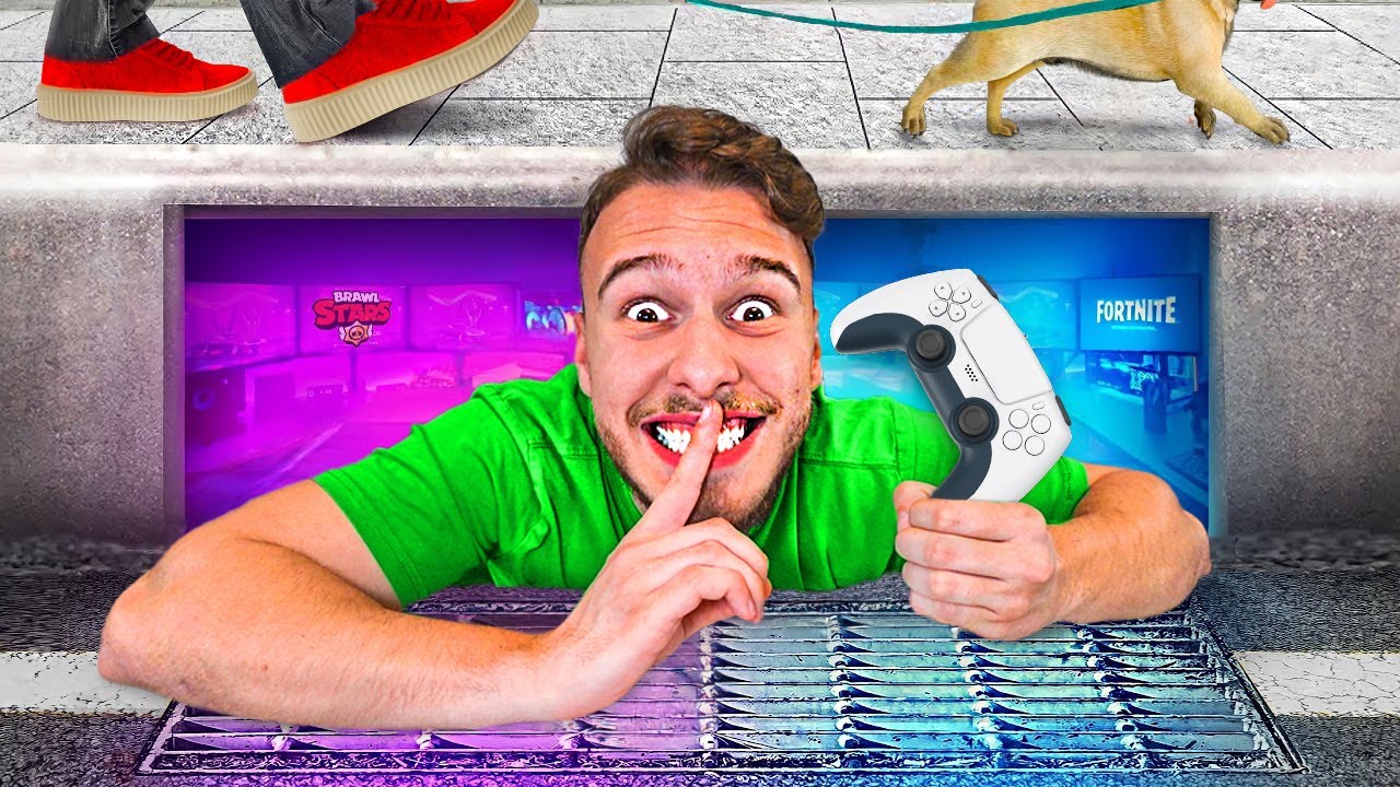 Am Construit O Cameră Secretă În Public !