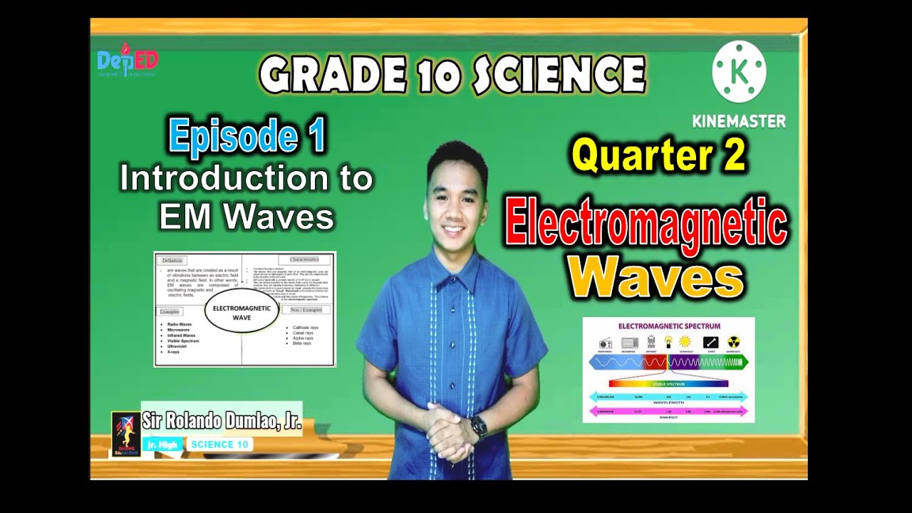 SCIENCE 10- Quarter2 - Episode 1 Electromagnetic Waves - YouTube