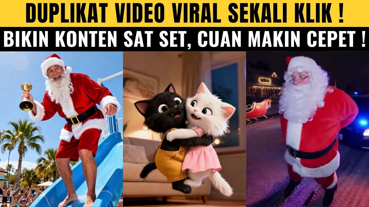 Cara NYONTEK VIDEO AI VIRAL Dan Hasilkan Uang Dengan Pippit