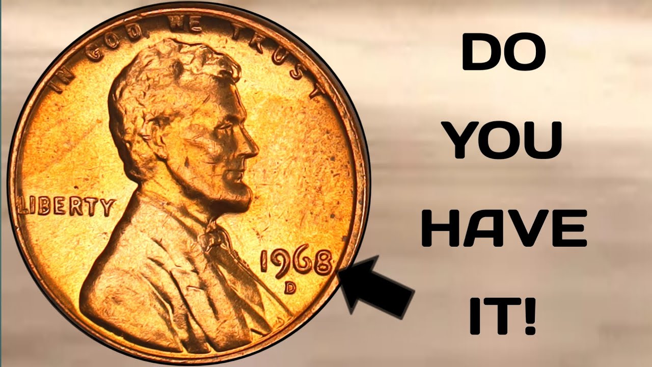 1968-D PENNY WORTH MONEY-HOW MUCH IS IT WORTH AND WAY? - YouTube