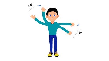 How to Rotate Arms 45 Degrees in PowerPoint