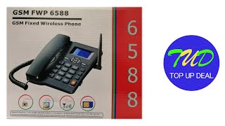 GSM FWP 6588 Fixed Wireless Phone.