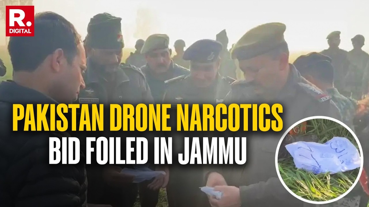 J&K: BSF, Kathua Police Bust Pak Drug Drop In Jammu, 4 Kg Heroin Worth ...