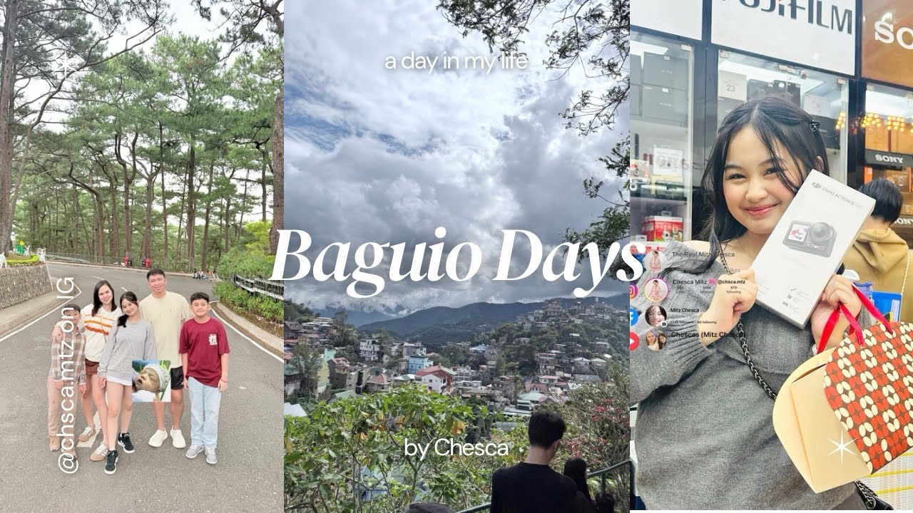 Our Baguio Getaway! 🌲☁️🌄