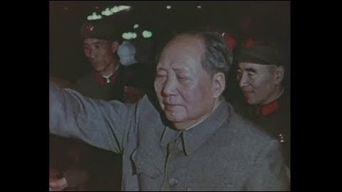 群眾高呼毛主席萬歲，毛主席高呼人民萬歲！ - 天天要聞