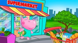 Hippo 🌼 Baby Supermarkt - Kinder Shopping Spiele 🌼 Karikaturspiel für Kinder screenshot 5