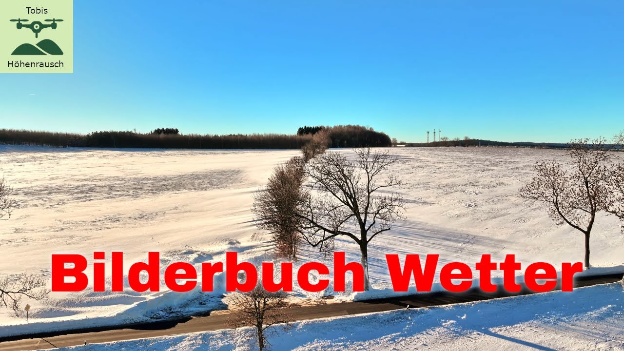 Avata 2 gleitet durch märchenhaften Winterschnee