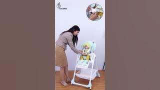 R for Rabbit Marshmallow High Chair - 7 Level Height Adjustment