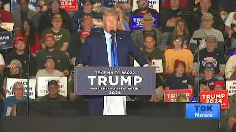 Trump Rally Claremont New Hampshire - November 11th, 2023