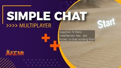 Akemi Project - Simple Multiplayer Chat