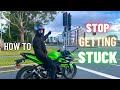 How to trigger Traffic Lights on a Motorcycle | Stop getting stuck at red lights
