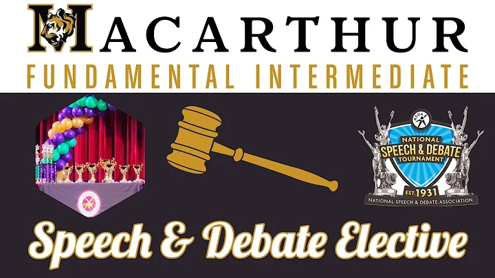 MacArthur Fundamental Speech & Debate Elective Promo