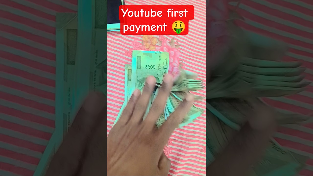 youtube first payment aa gya Ghar 🤑 youtube income 