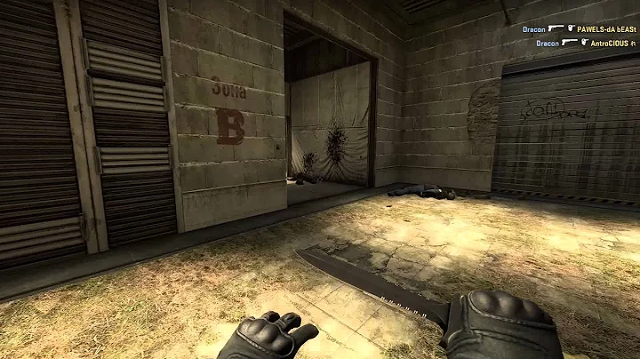 CSGO : 1v5 Pistol Ace on Cache