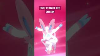EEVEE EVOLVED INTO SYLVEON (POKEMON SHIELD) Pok Mon Sword Shield Let S Evolve Eevee Into Sylveon