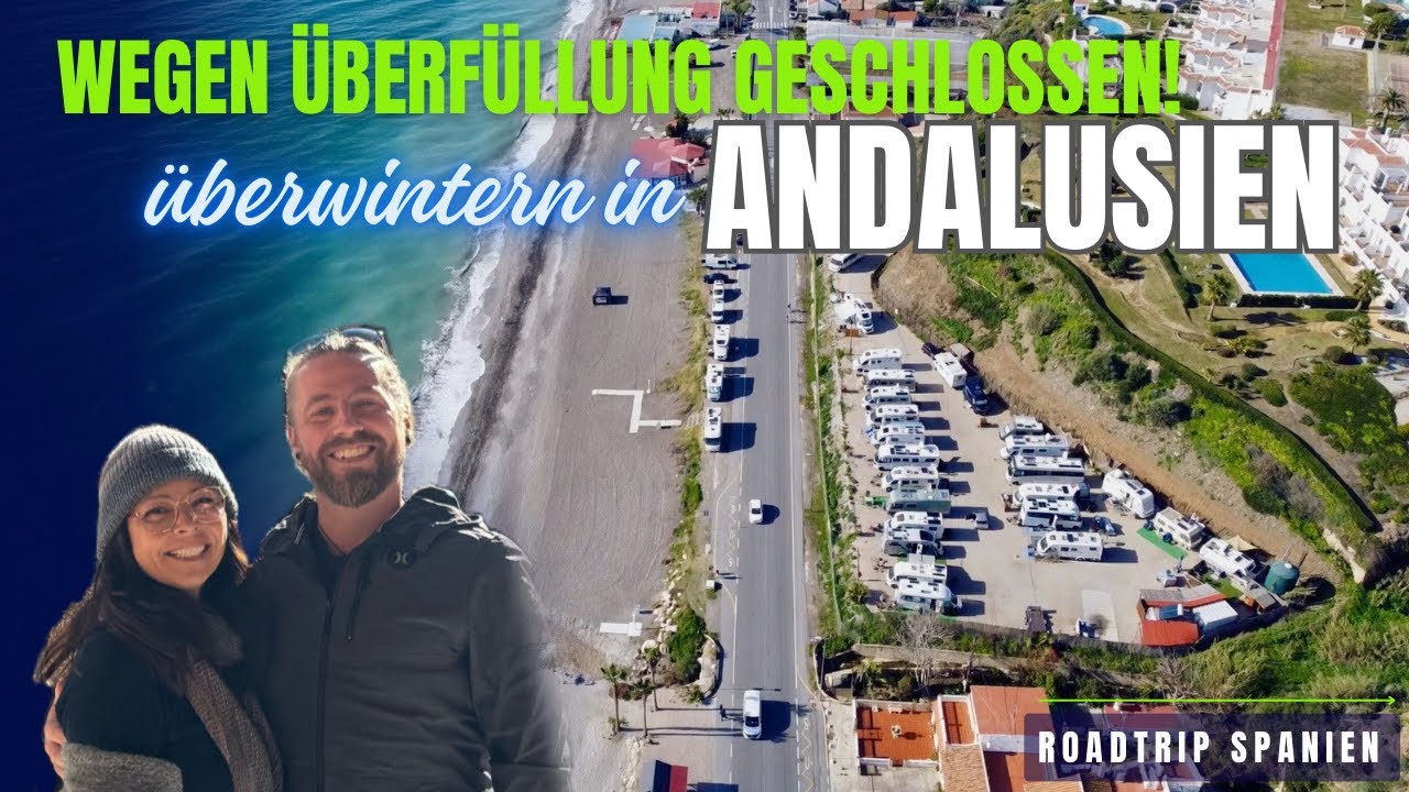 Camper überall😱 Voll, voller Andalusien im Winter! Vanlife Spanien 🇪🇸