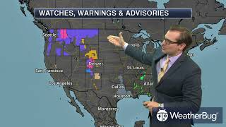 WeatherBug's National Weather Outlook   Feb 14, 2018