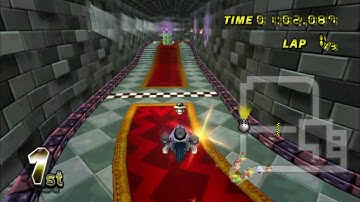 Mario Kart Wii -Texture Hack 5- Space Race Castle