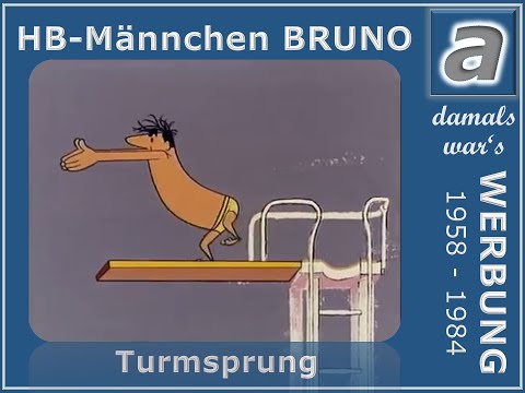 HB-Männchen Bruno - Turmsprung