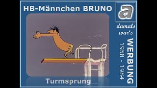 Hb-Männchen Bruno - Turmsprung