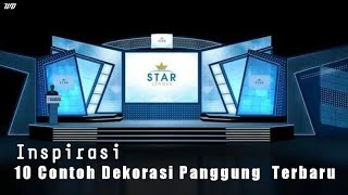 Desain Dekorasi Panggung Disegala Event