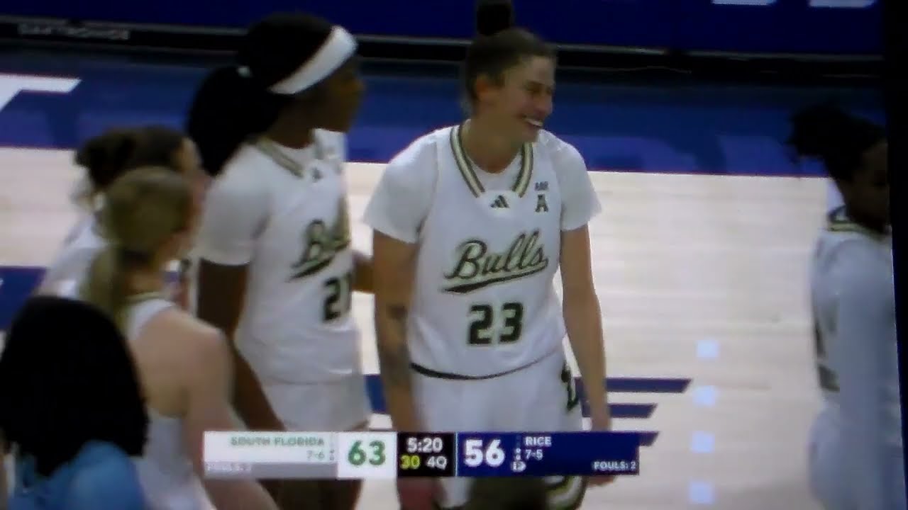 Technical foul on South Florida's Romi Levy vs. Rice