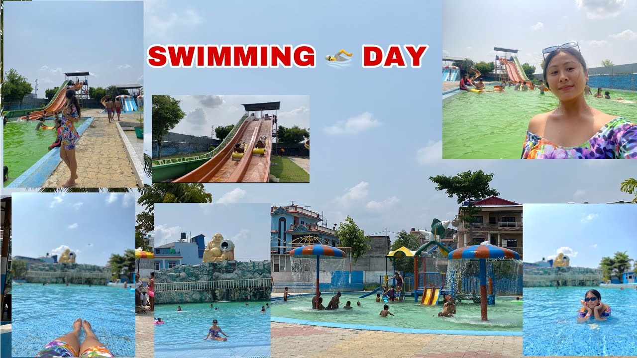Ocean Park Itahari😍Biratnagar ko garmi ma cool huna gayo swimming pool