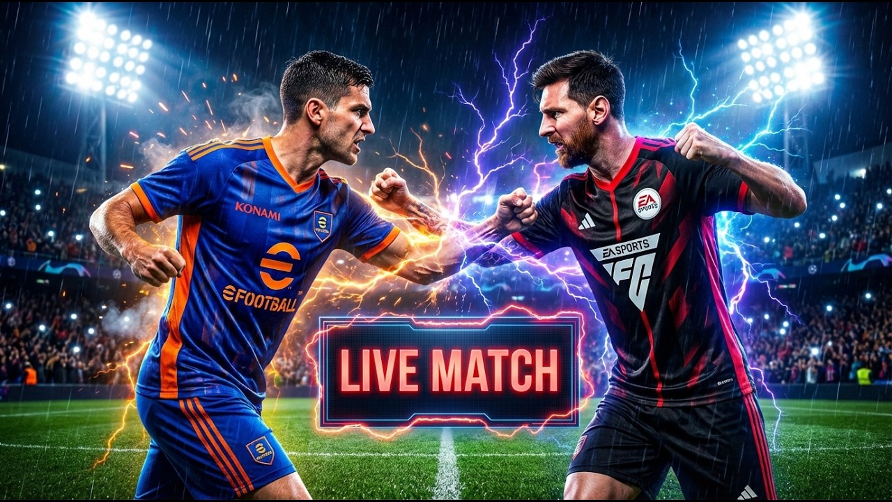 Match vs Pro Players in eFootball LIVE 🔴 | Intense Online