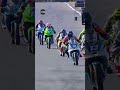Championship leader throws glove after wipe out 😡 #shorts #asbk