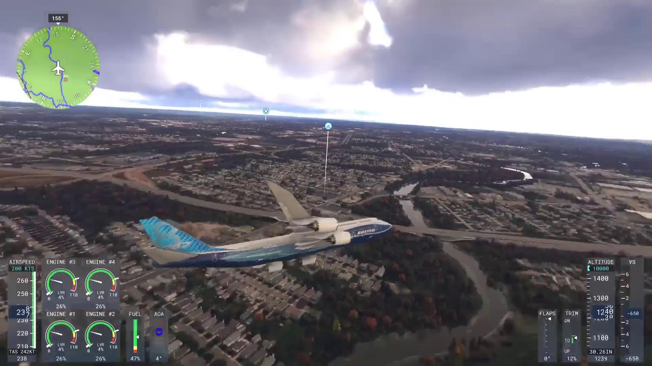 Microsoft flight sim with ThatSniperDIZZY watchthevidkid PS5 - YouTube