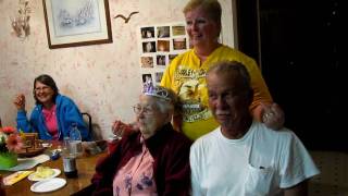 Middle finger grandma